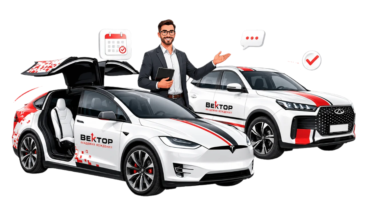 Автомобили Вектор Драйв для обучения
